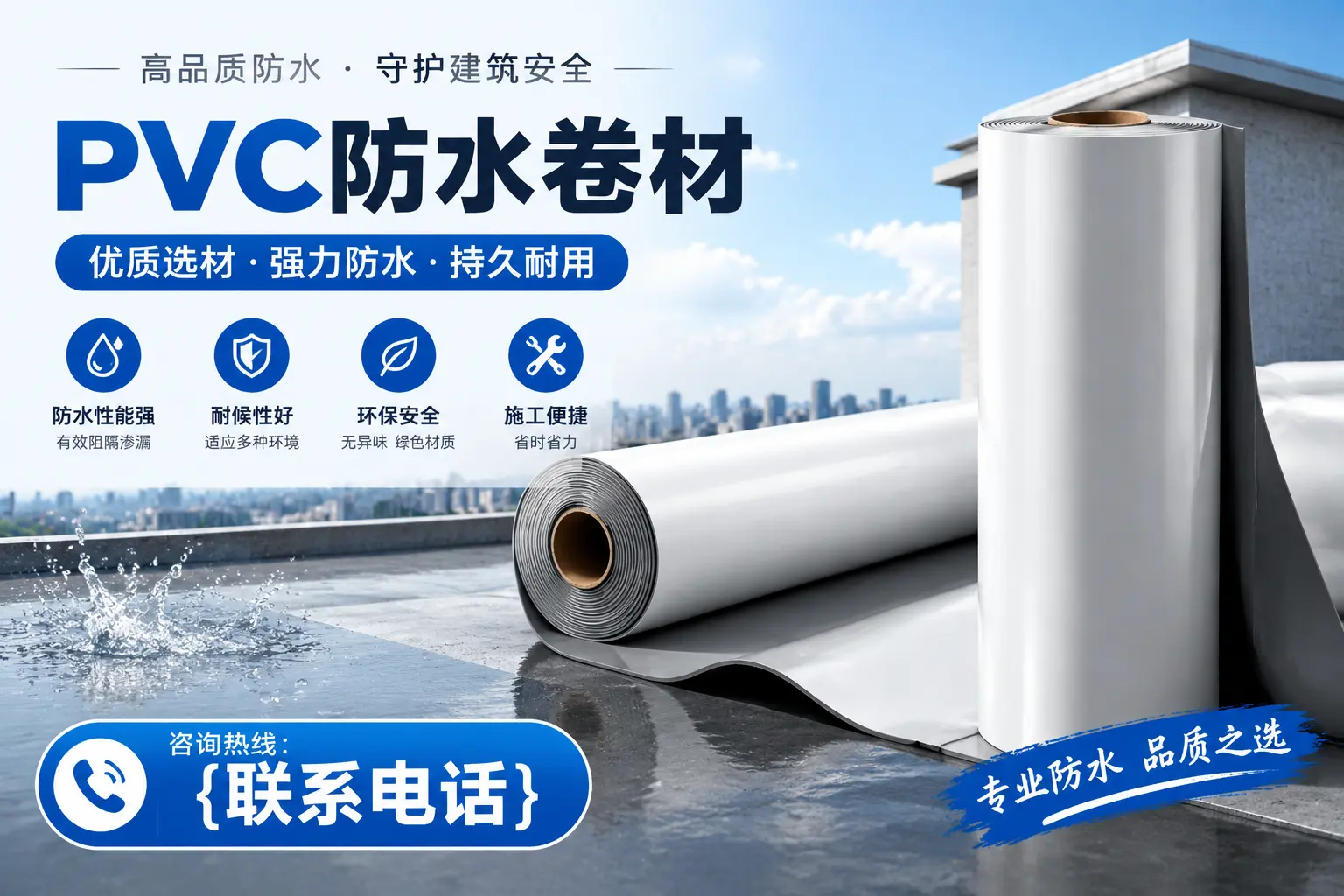 PVC防水卷材的选购技巧与注意事项,助您在宁德找到合适产品
